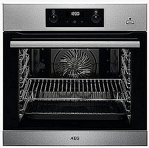 תנור בנוי פירולטי AEG דגם BPB331020M נירוסטה תנור בנוי פירולטי AEG דגם BPB331020M נירוסטה